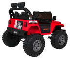 Elektrické autíčko Extreme Sport 4x4 Variable Size červená