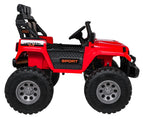 Elektrické autíčko Extreme Sport 4x4 Variable Size červená