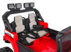 Elektrické autíčko Extreme Sport 4x4 Variable Size červená