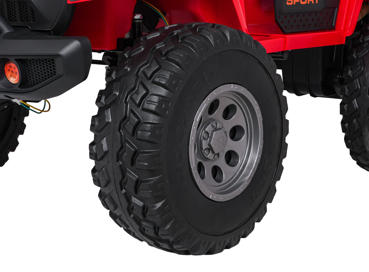 Elektrické autíčko Extreme Sport 4x4 Variable Size červená