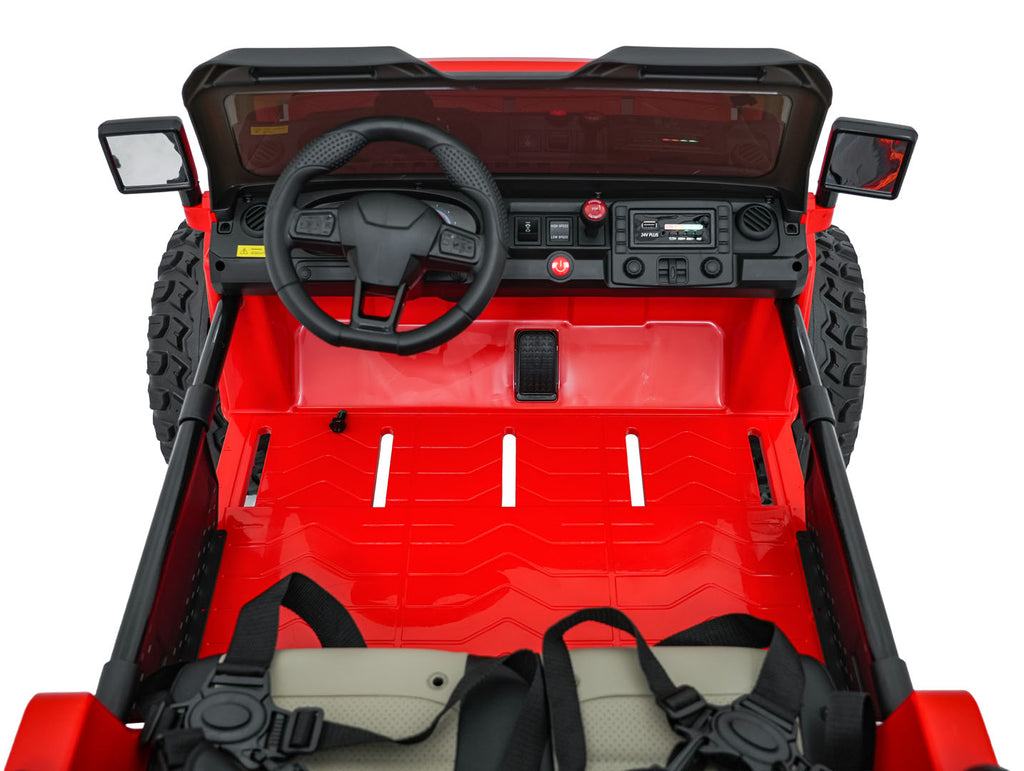 Elektrické autíčko Extreme Sport 4x4 Variable Size červená