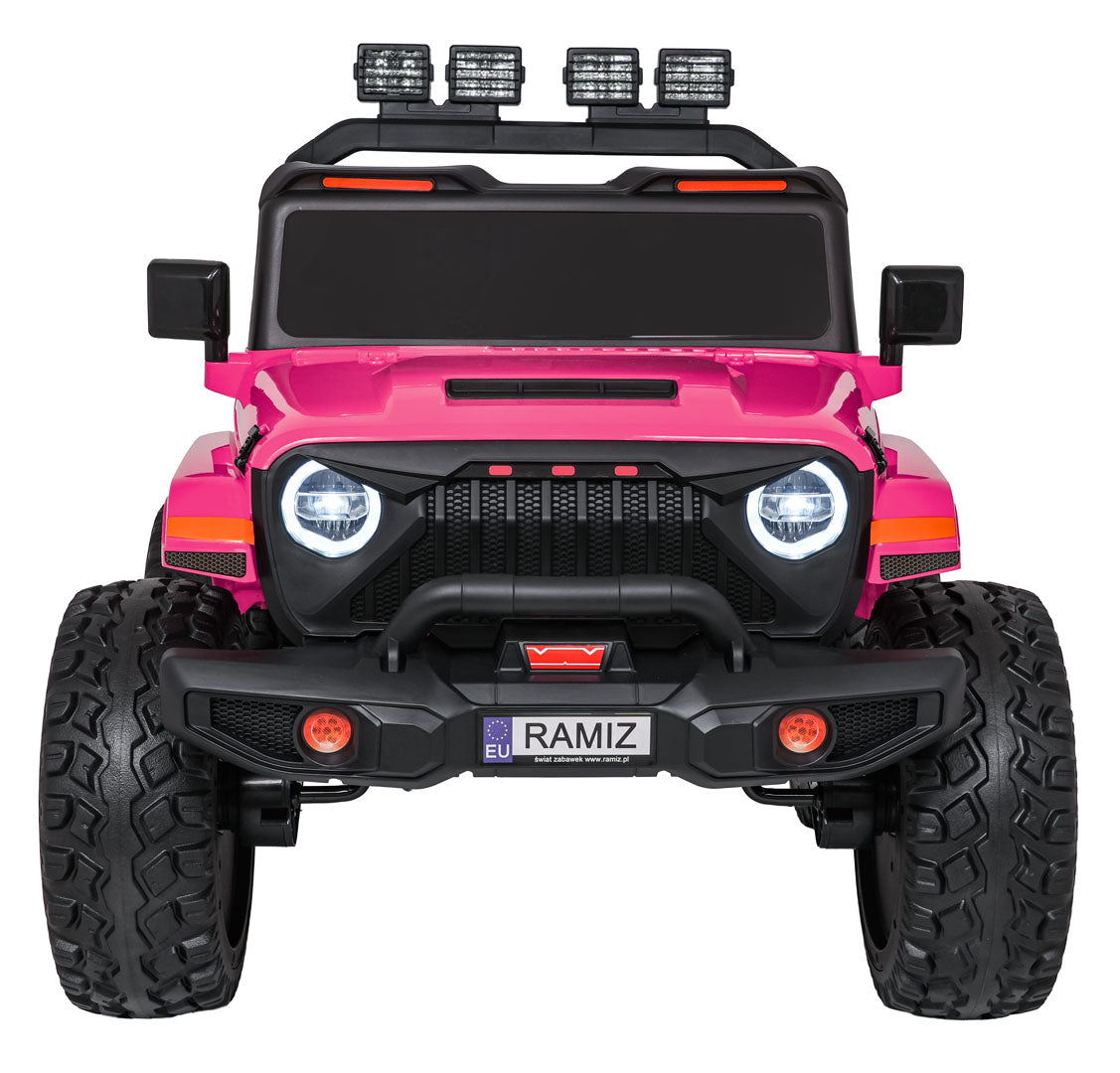 Elektrické autíčko Extreme Sport 4x4 Variable Size ružová