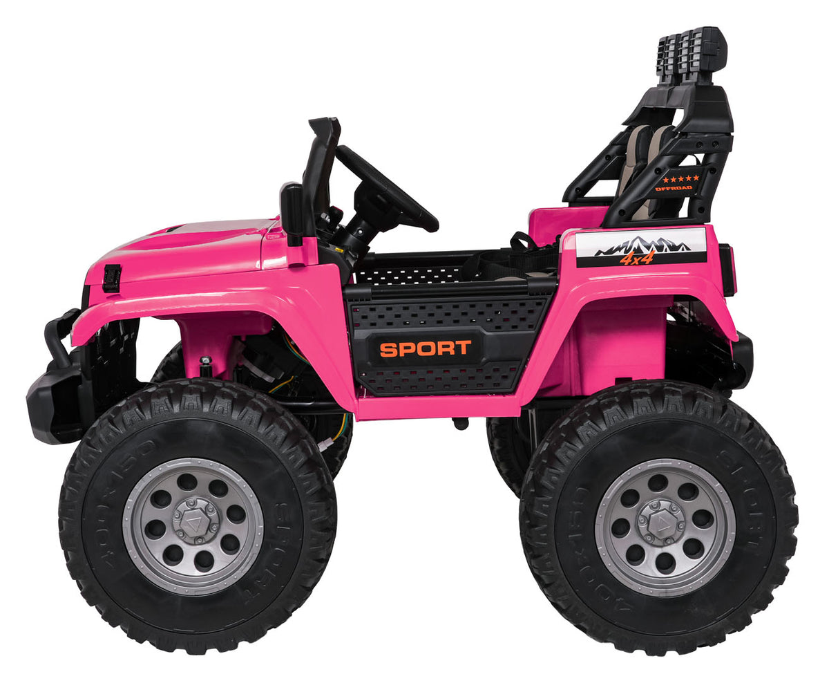 Elektrické autíčko Extreme Sport 4x4 Variable Size ružová