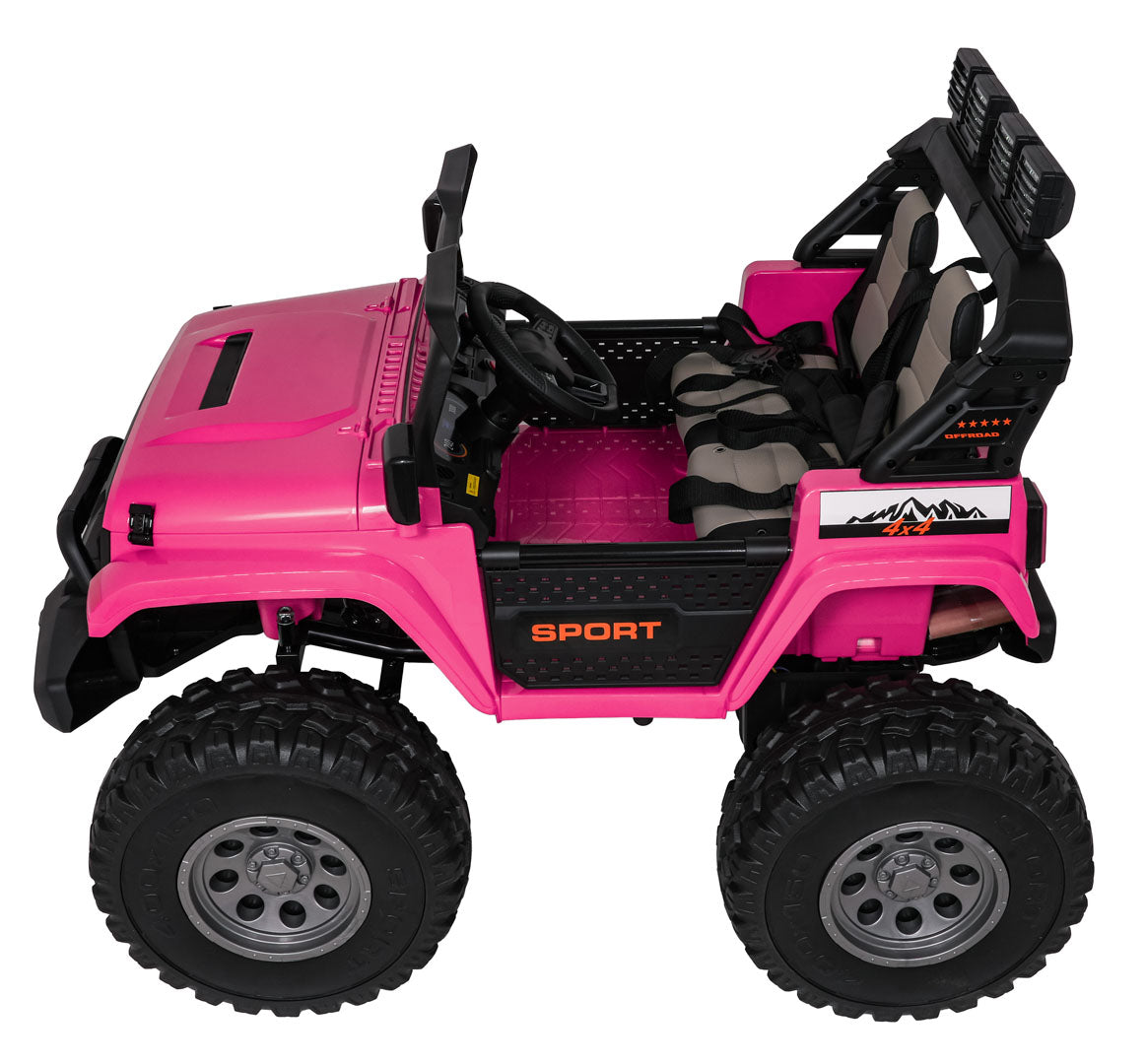 Elektrické autíčko Extreme Sport 4x4 Variable Size ružová