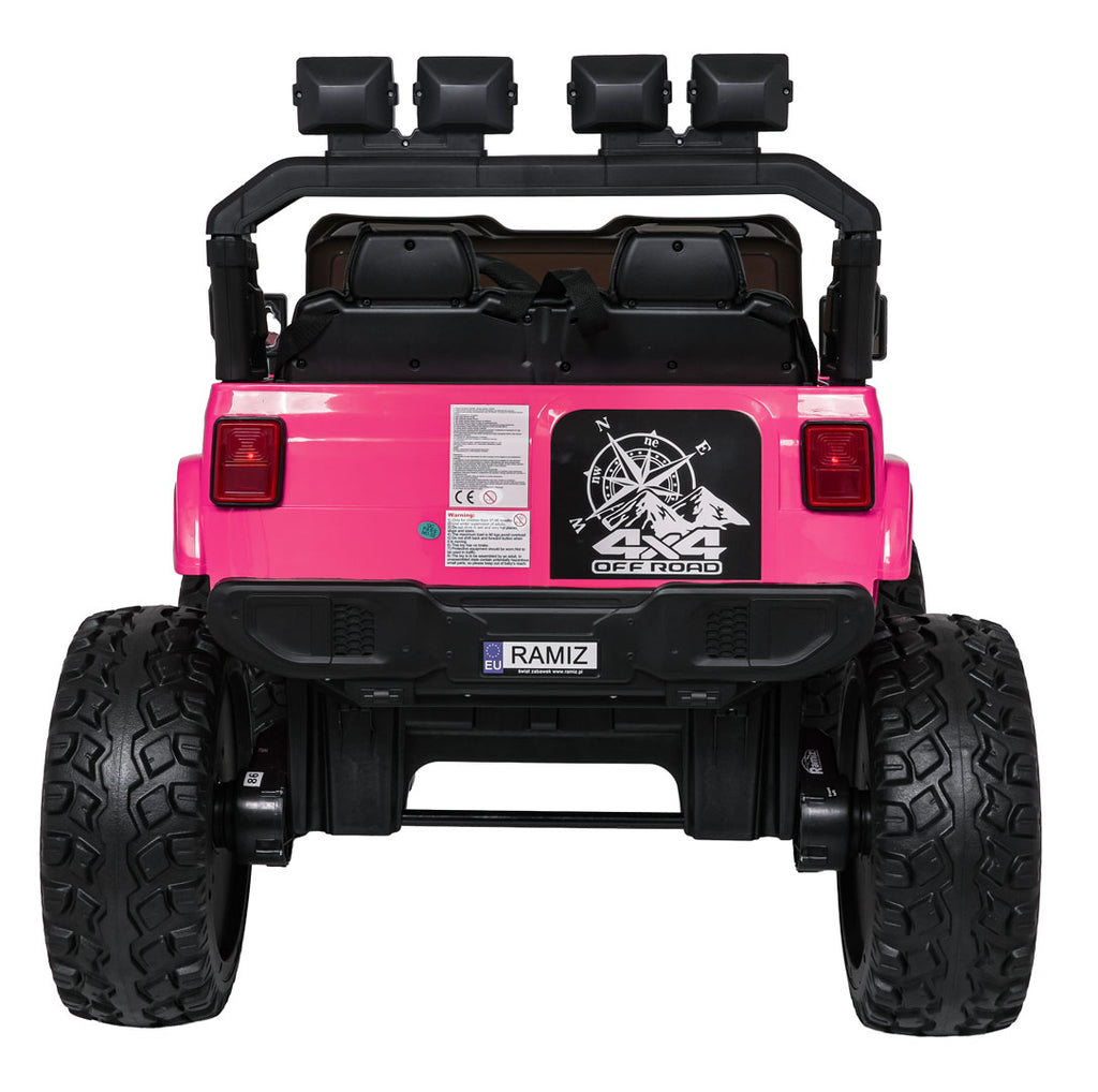 Elektrické autíčko Extreme Sport 4x4 Variable Size ružová