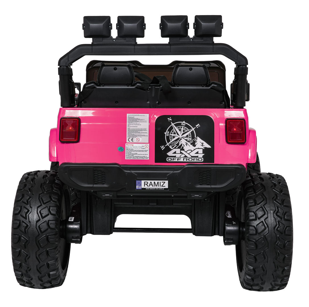 Elektrické autíčko Extreme Sport 4x4 Variable Size ružová