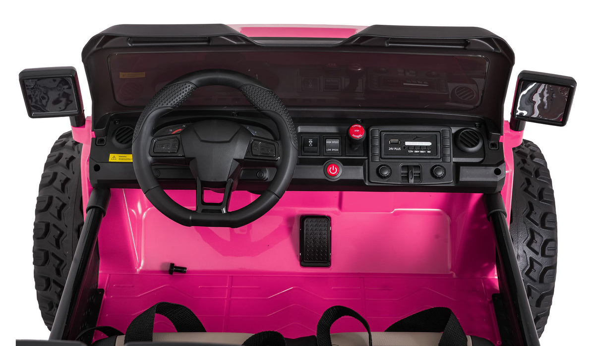 Elektrické autíčko Extreme Sport 4x4 Variable Size ružová