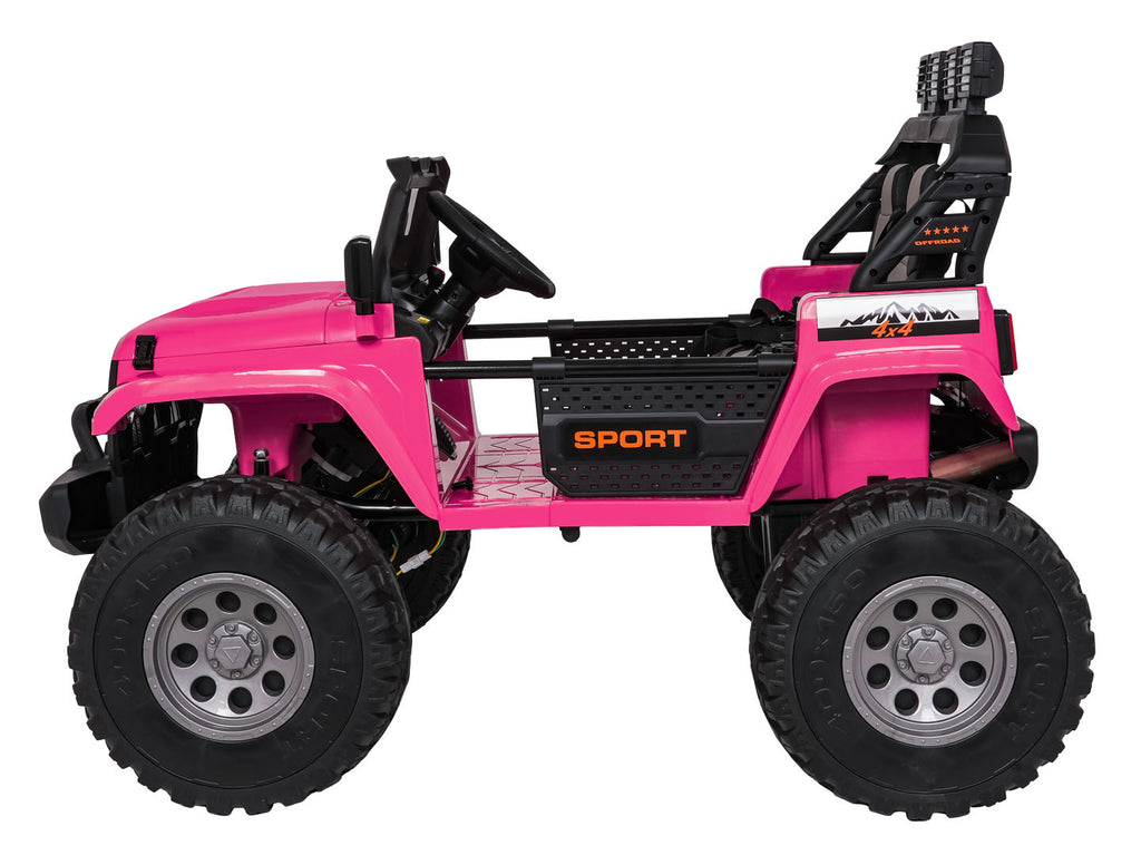 Elektrické autíčko Extreme Sport 4x4 Variable Size ružová