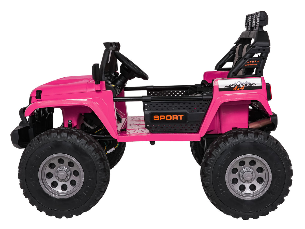 Elektrické autíčko Extreme Sport 4x4 Variable Size ružová