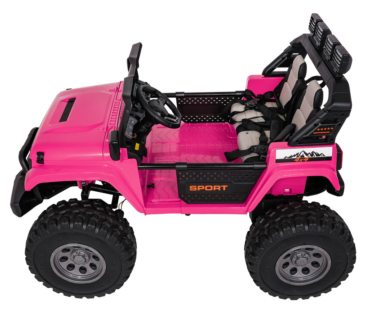 Elektrické autíčko Extreme Sport 4x4 Variable Size ružová