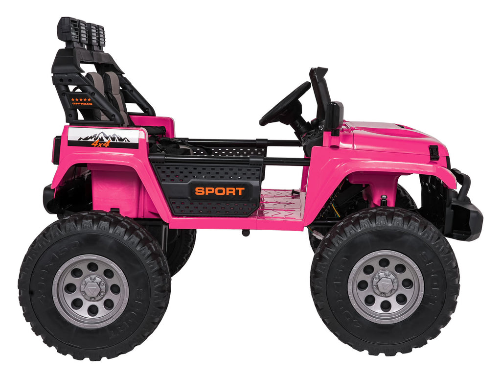 Elektrické autíčko Extreme Sport 4x4 Variable Size ružová