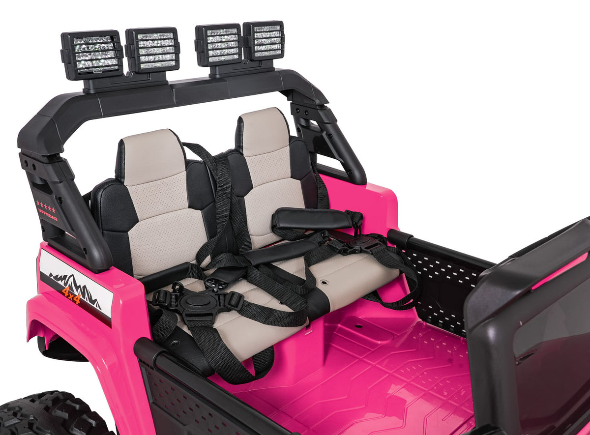 Elektrické autíčko Extreme Sport 4x4 Variable Size ružová