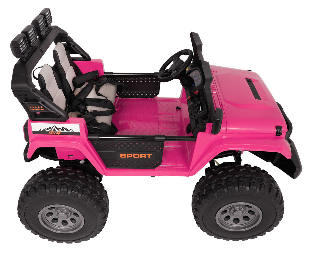 Elektrické autíčko Extreme Sport 4x4 Variable Size ružová