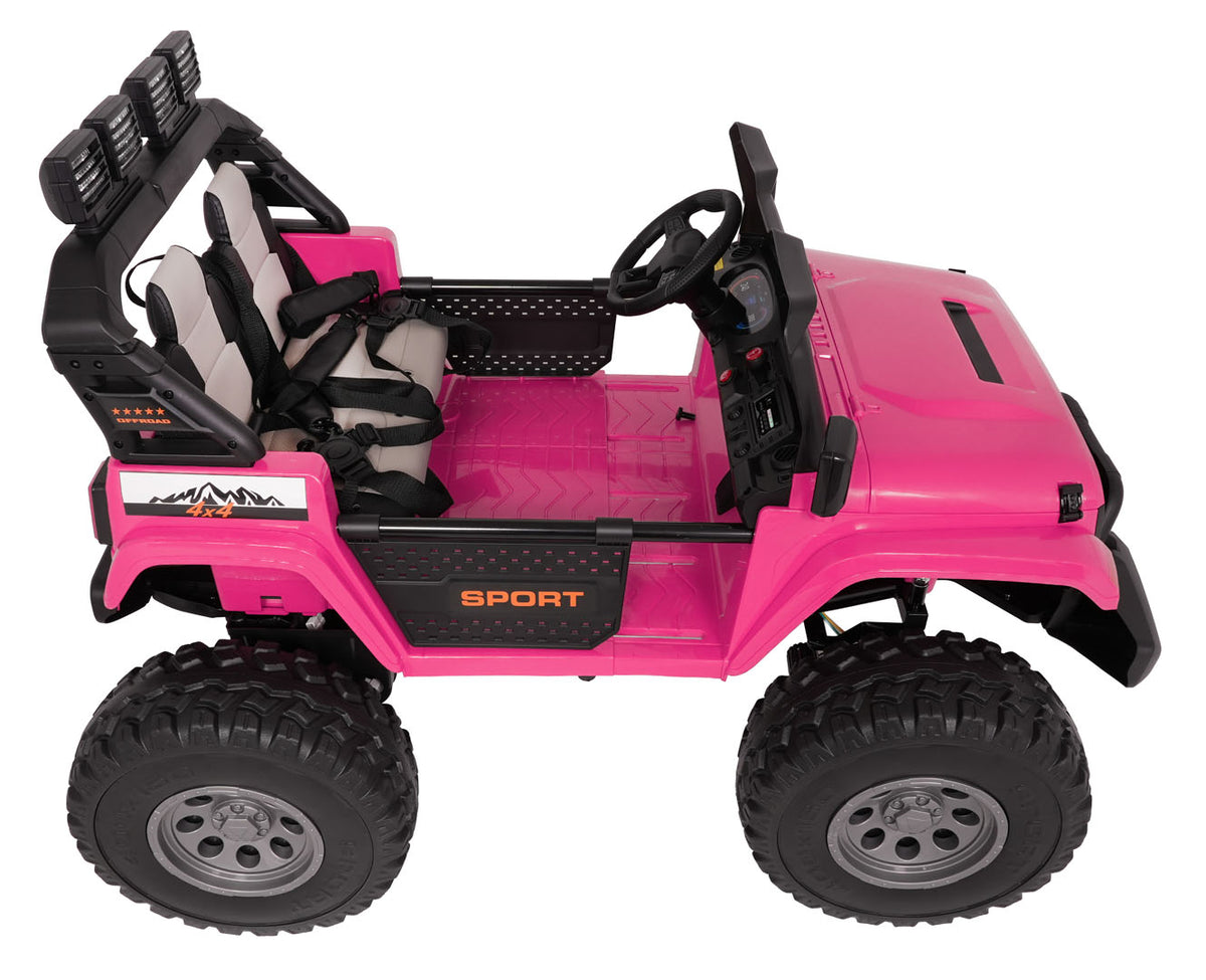 Elektrické autíčko Extreme Sport 4x4 Variable Size ružová