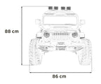 Elektrické autíčko Extreme Sport 4x4 Variable Size ružová