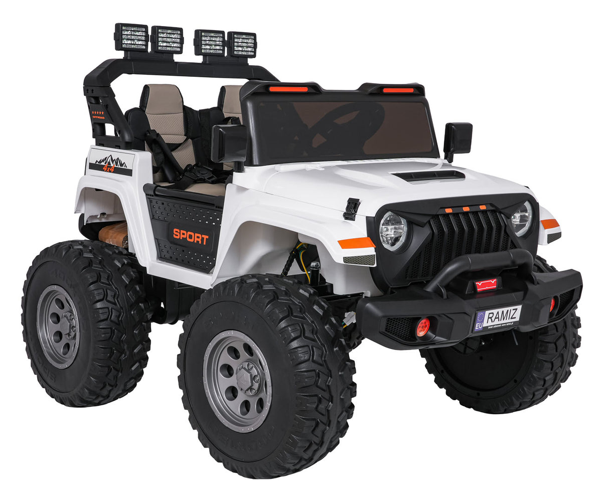 Extreme Sport Variable Size 4x4 Vehicle White