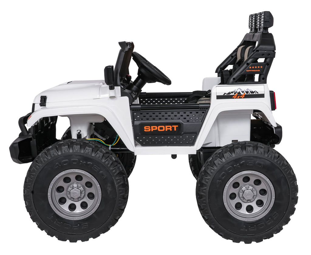 Elektrické autíčko Extreme Sport Variable Size 4x4 biela
