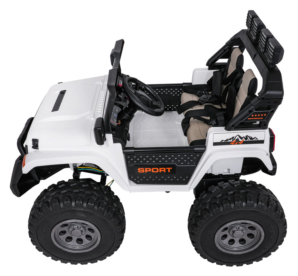 Elektrické autíčko Extreme Sport Variable Size 4x4 biela