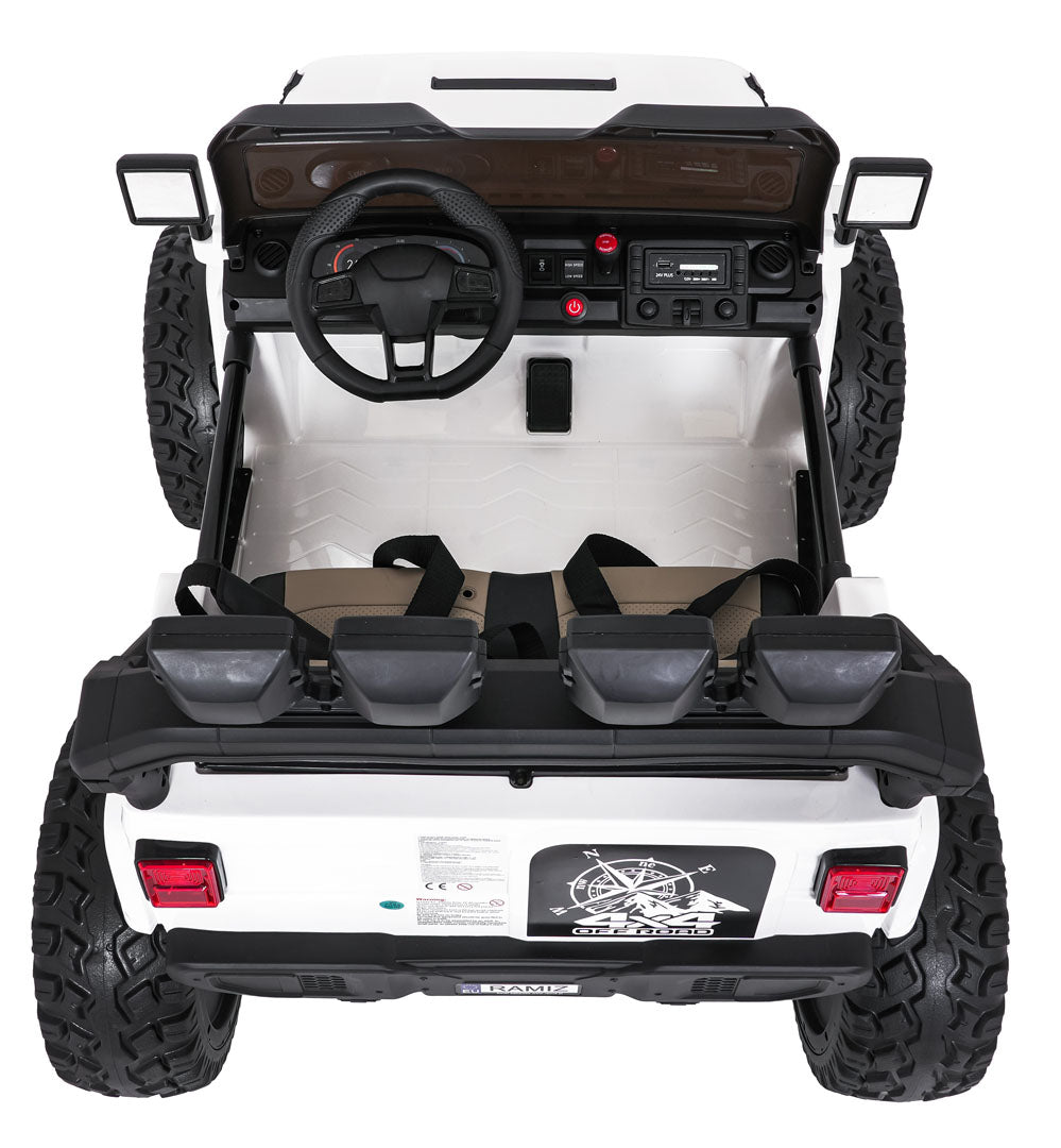 Elektrické autíčko Extreme Sport Variable Size 4x4 biela