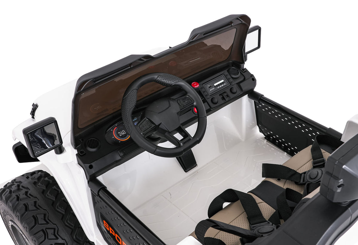 Elektrické autíčko Extreme Sport Variable Size 4x4 biela