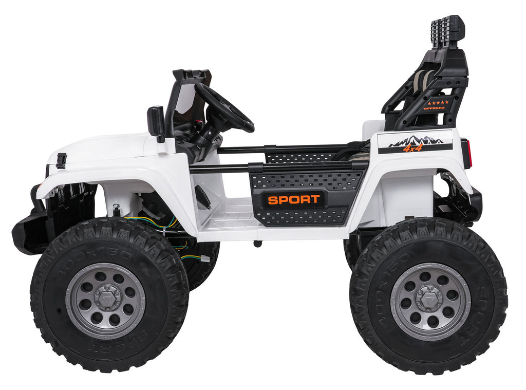 Elektrické autíčko Extreme Sport Variable Size 4x4 biela
