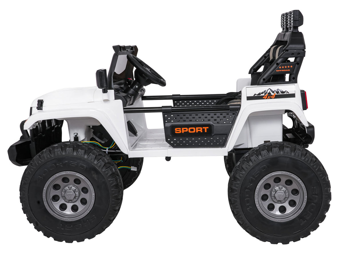 Elektrické autíčko Extreme Sport Variable Size 4x4 biela