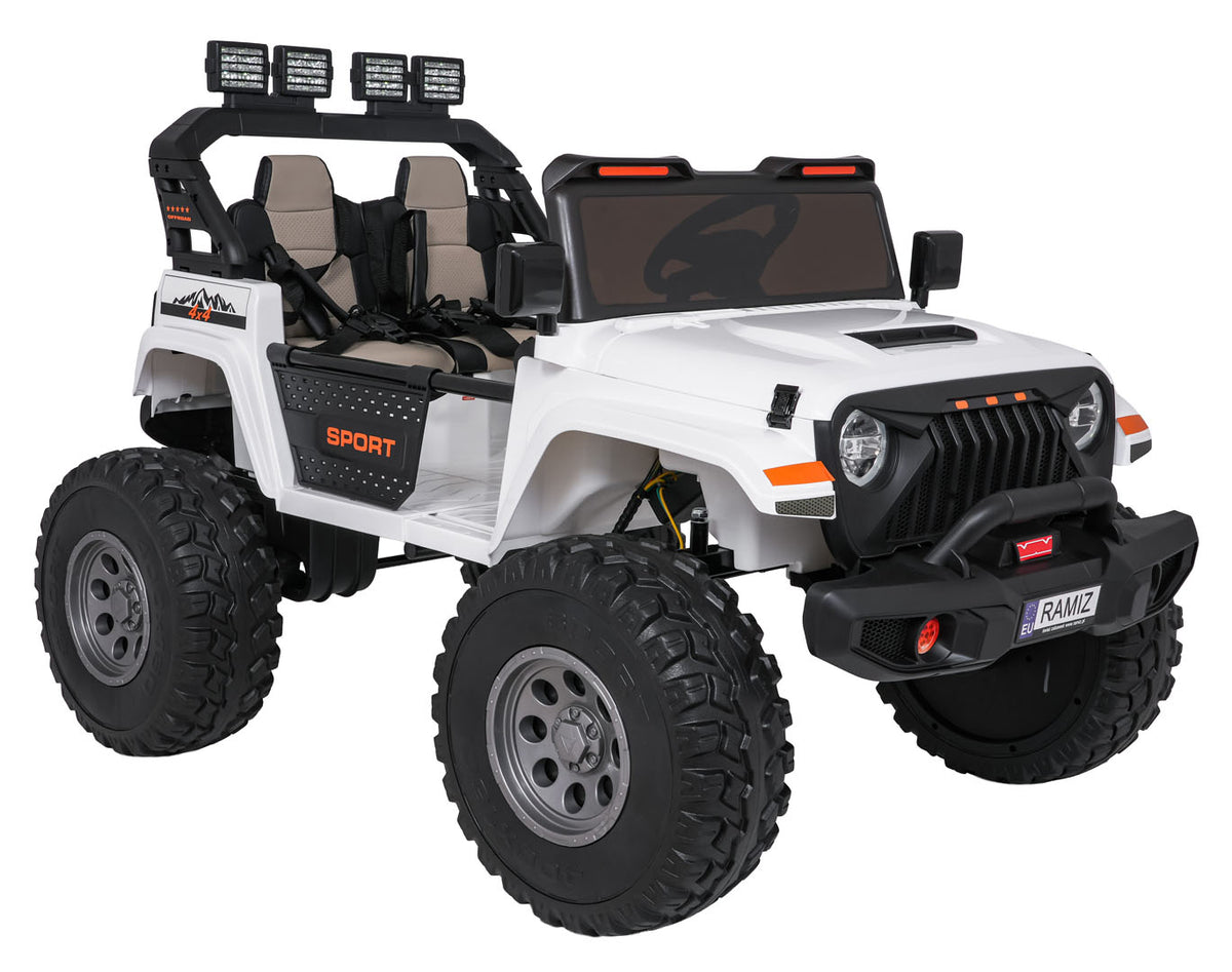 Elektrické autíčko Extreme Sport Variable Size 4x4 biela