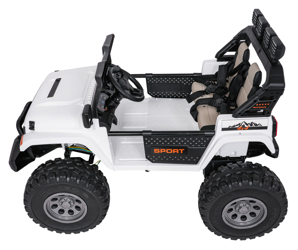 Elektrické autíčko Extreme Sport Variable Size 4x4 biela
