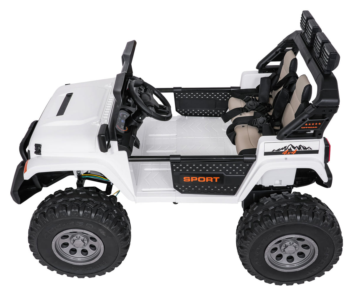 Elektrické autíčko Extreme Sport Variable Size 4x4 biela