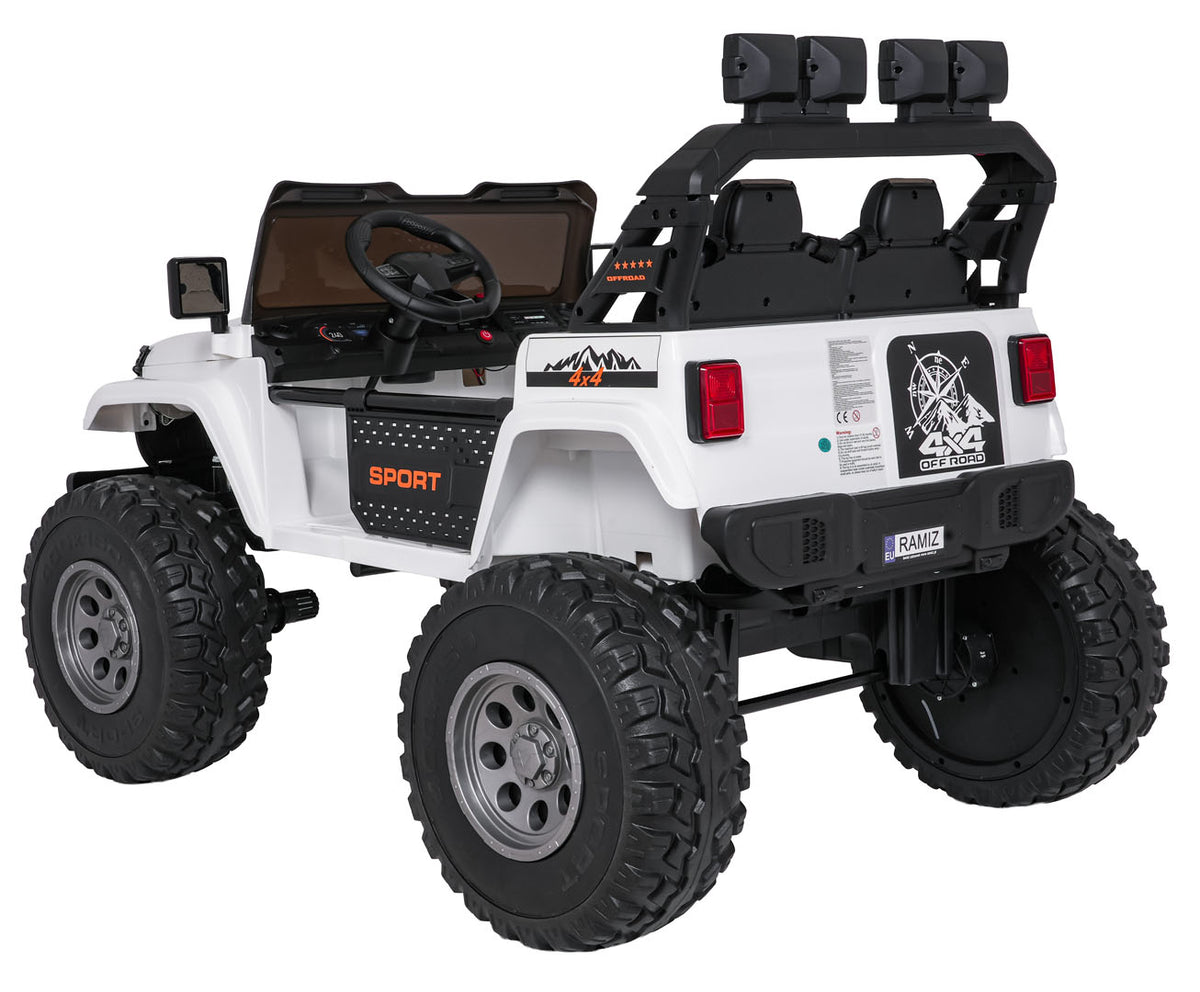 Elektrické autíčko Extreme Sport Variable Size 4x4 biela