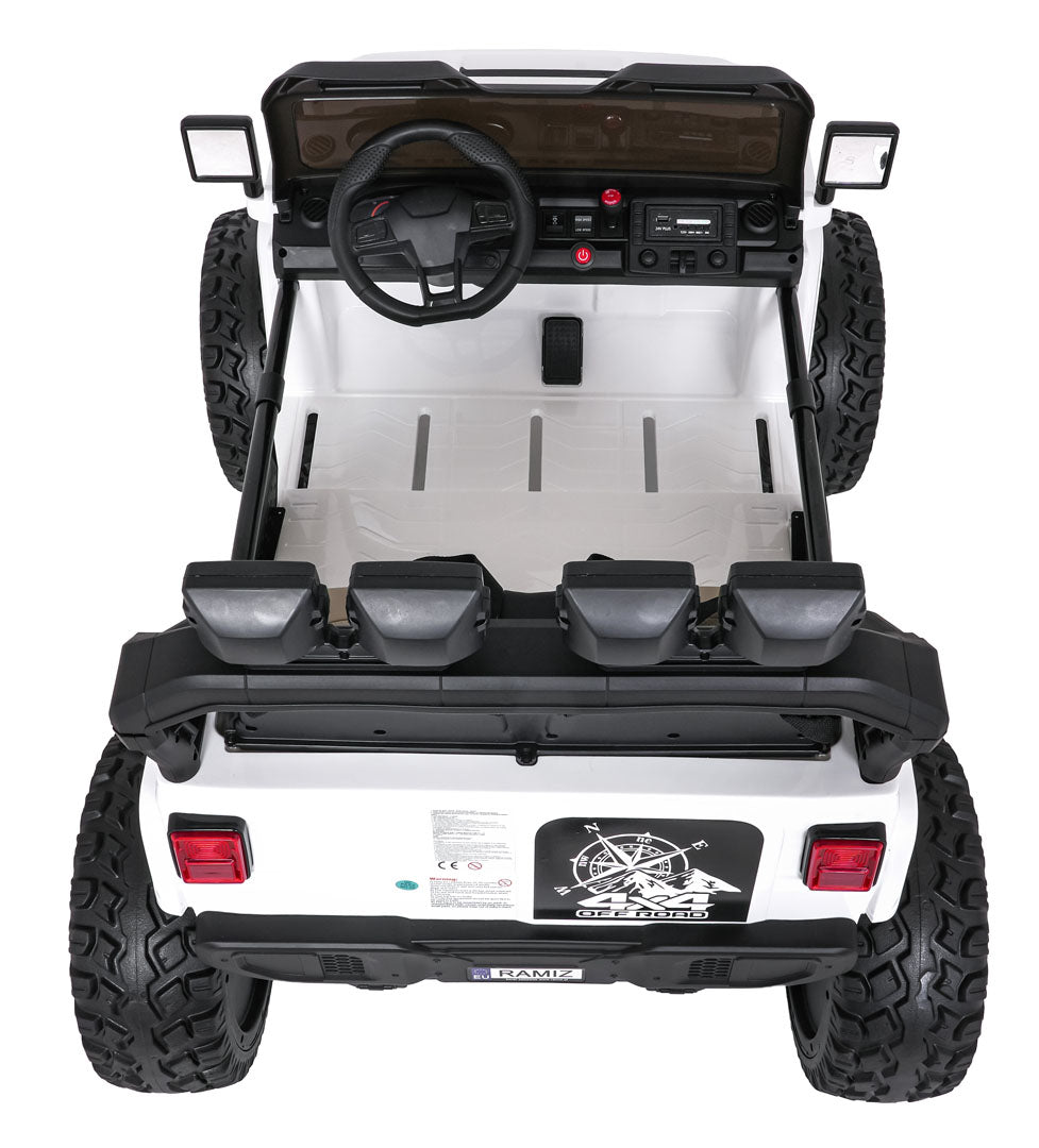 Elektrické autíčko Extreme Sport Variable Size 4x4 biela