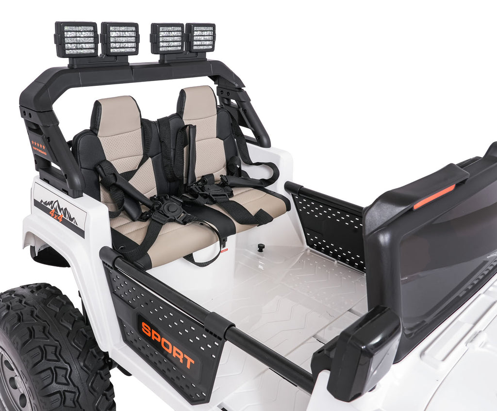 Elektrické autíčko Extreme Sport Variable Size 4x4 biela