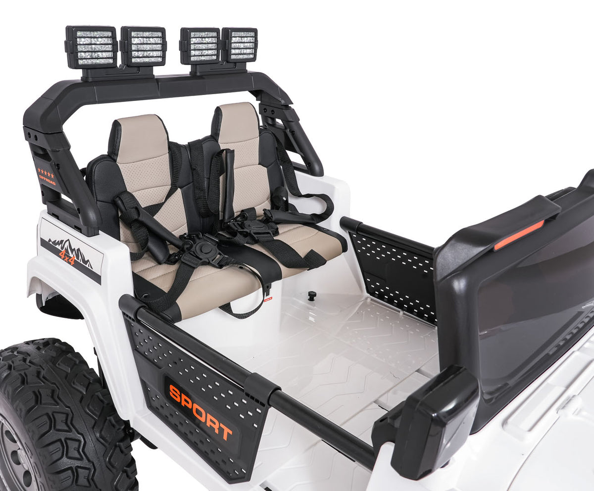 Elektrické autíčko Extreme Sport Variable Size 4x4 biela