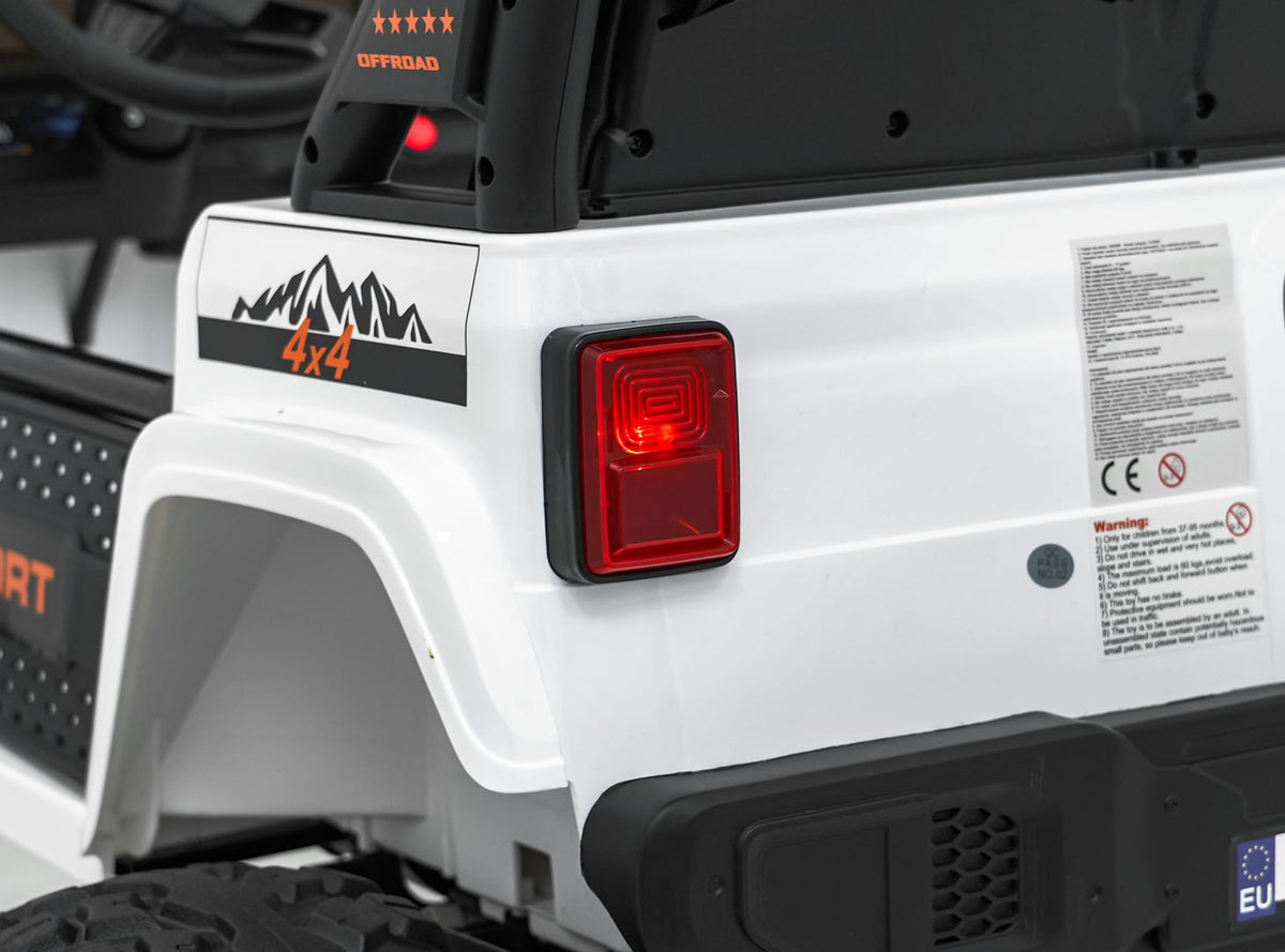 Elektrické autíčko Extreme Sport Variable Size 4x4 biela