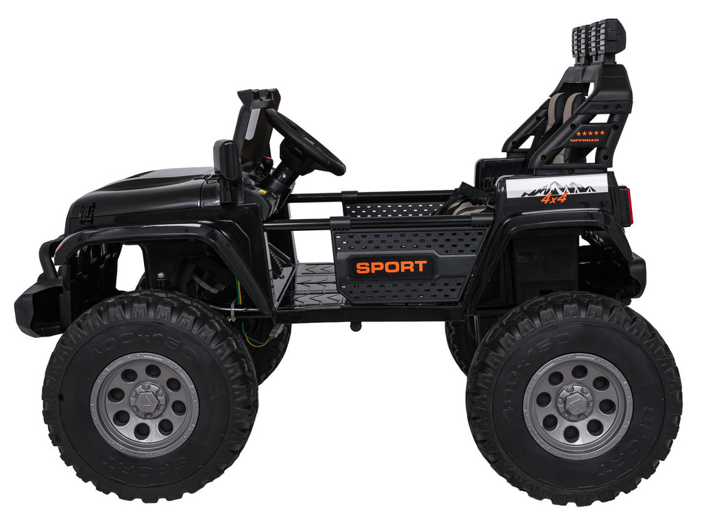 Elektrické autíčko Extreme Sport 4x4 Variable Size čierna