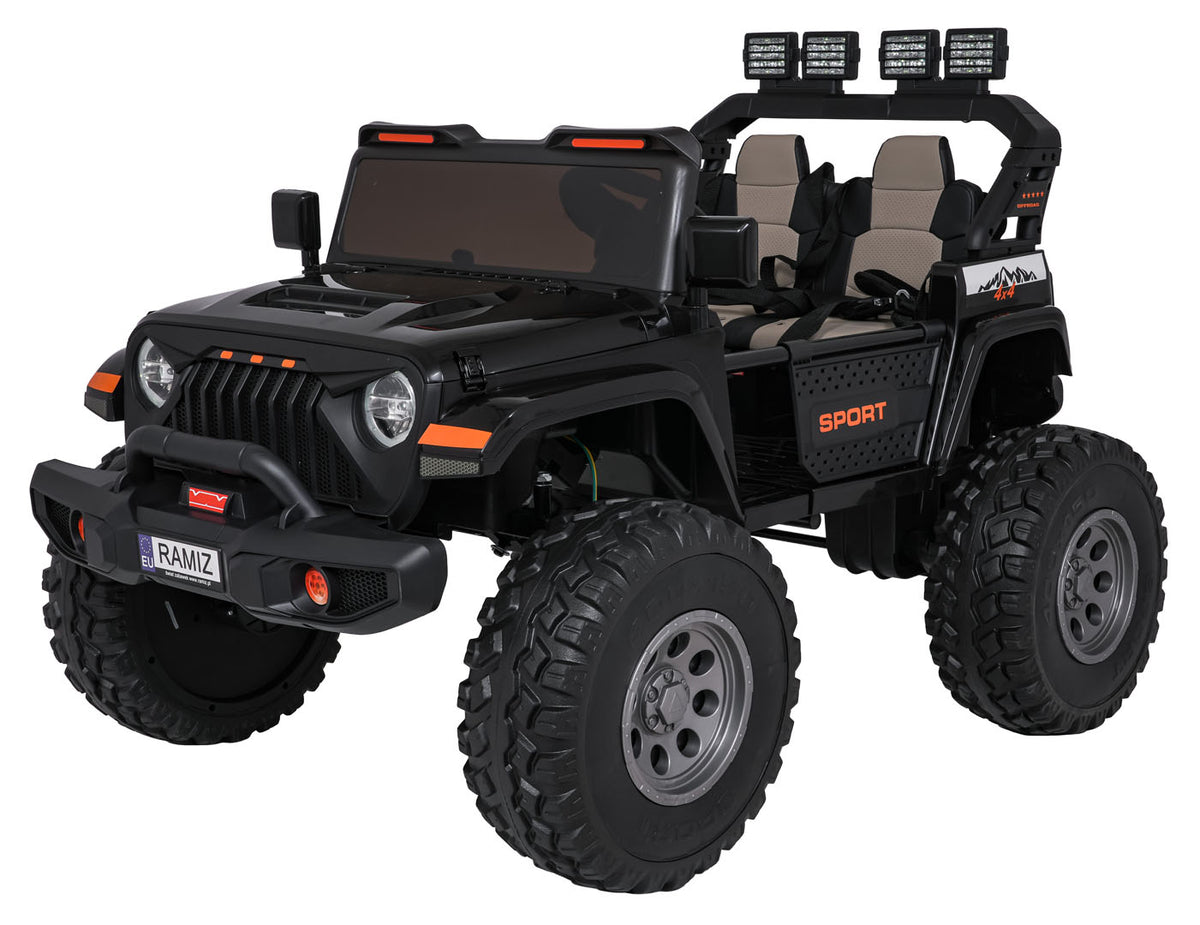 Extreme Sport 4x4 Vehicle Variable Size Black