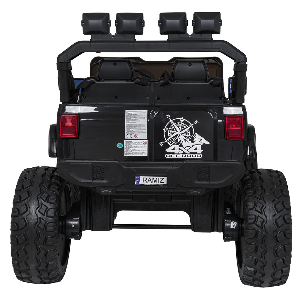 Elektrické autíčko Extreme Sport 4x4 Variable Size čierna