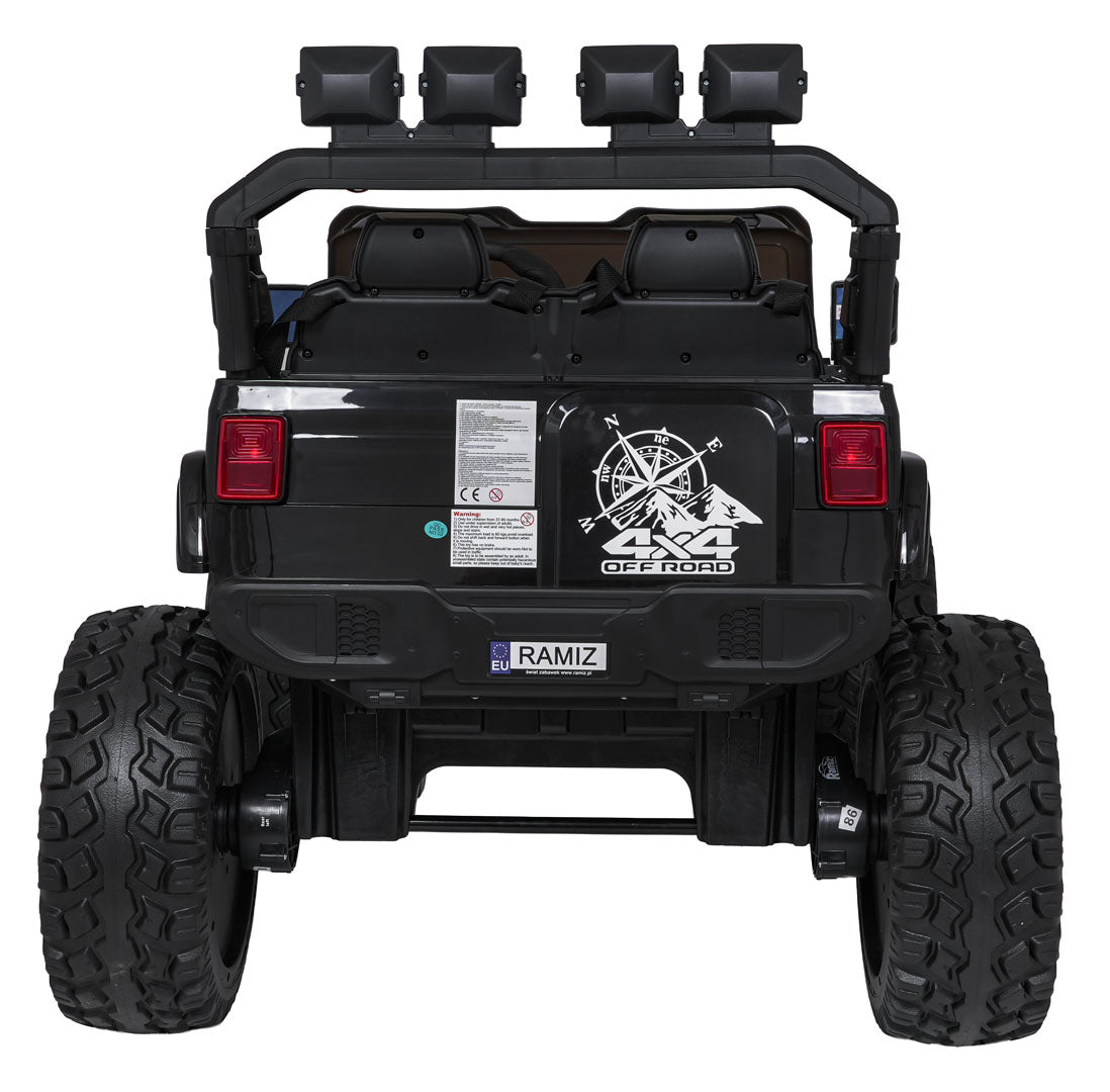 Elektrické autíčko Extreme Sport 4x4 Variable Size čierna