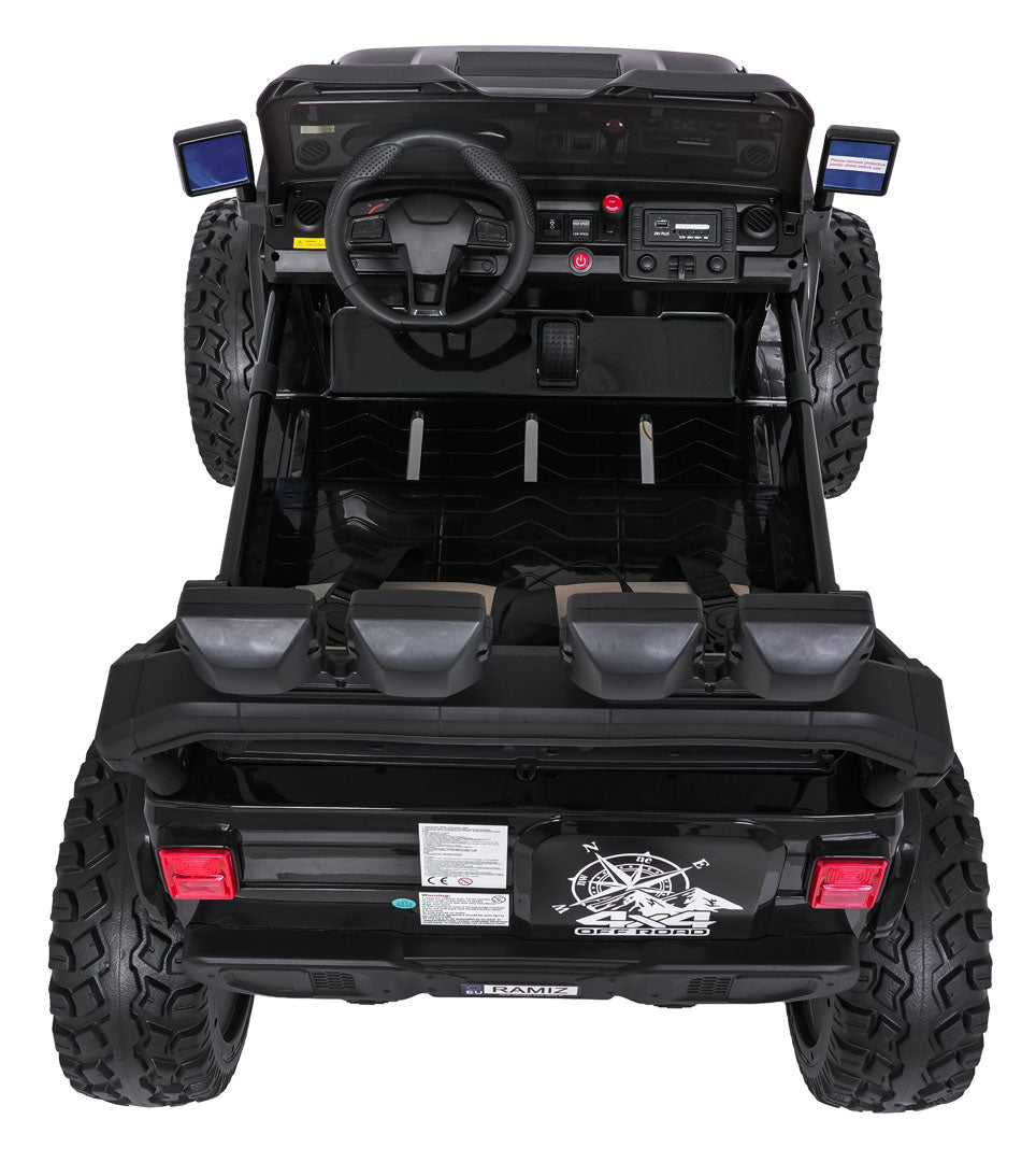 Elektrické autíčko Extreme Sport 4x4 Variable Size čierna