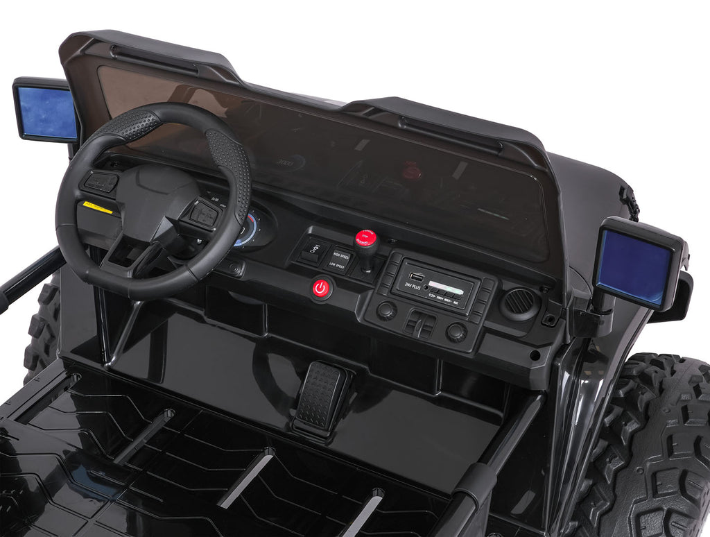 Elektrické autíčko Extreme Sport 4x4 Variable Size čierna