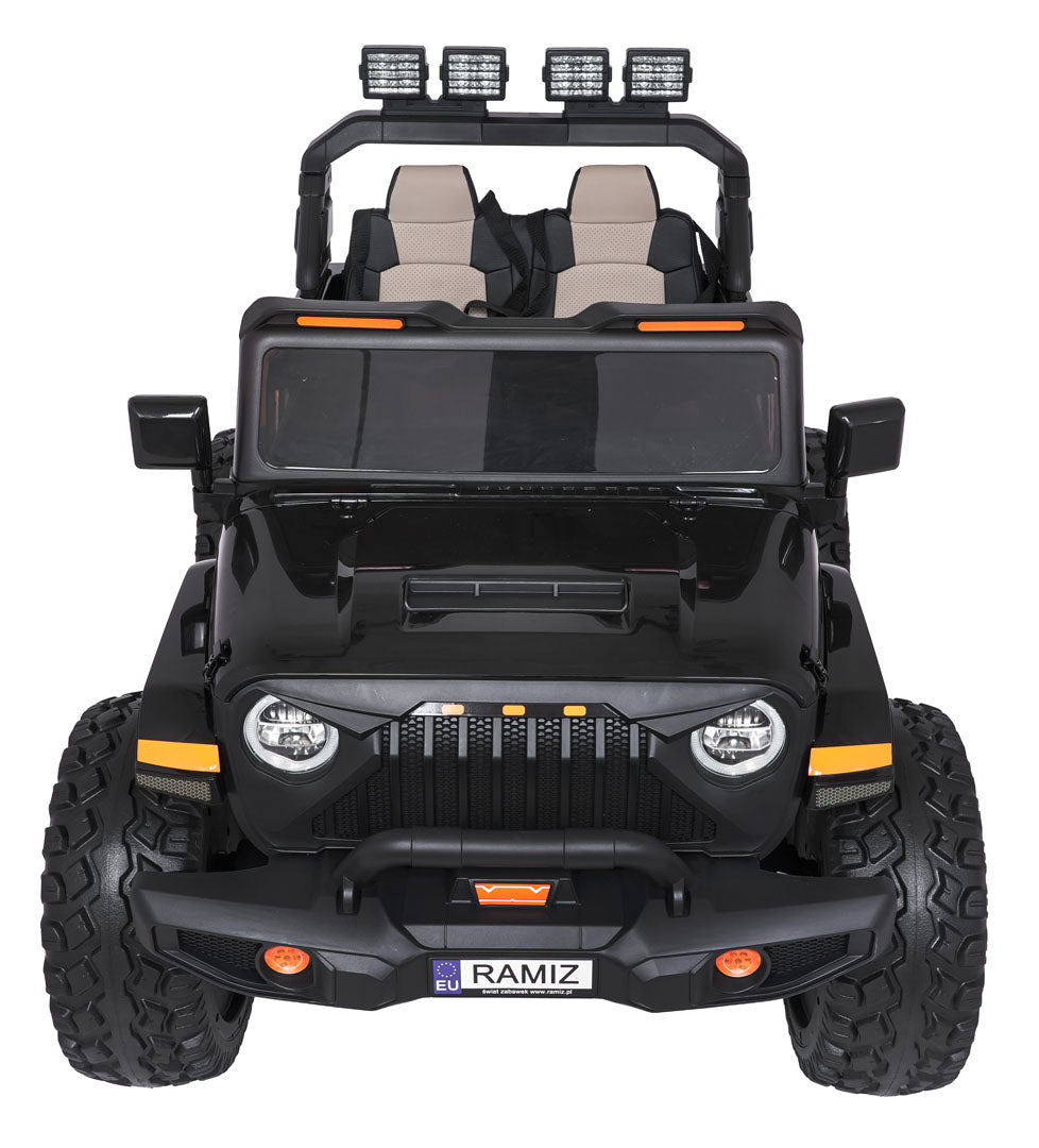 Elektrické autíčko Extreme Sport 4x4 Variable Size čierna