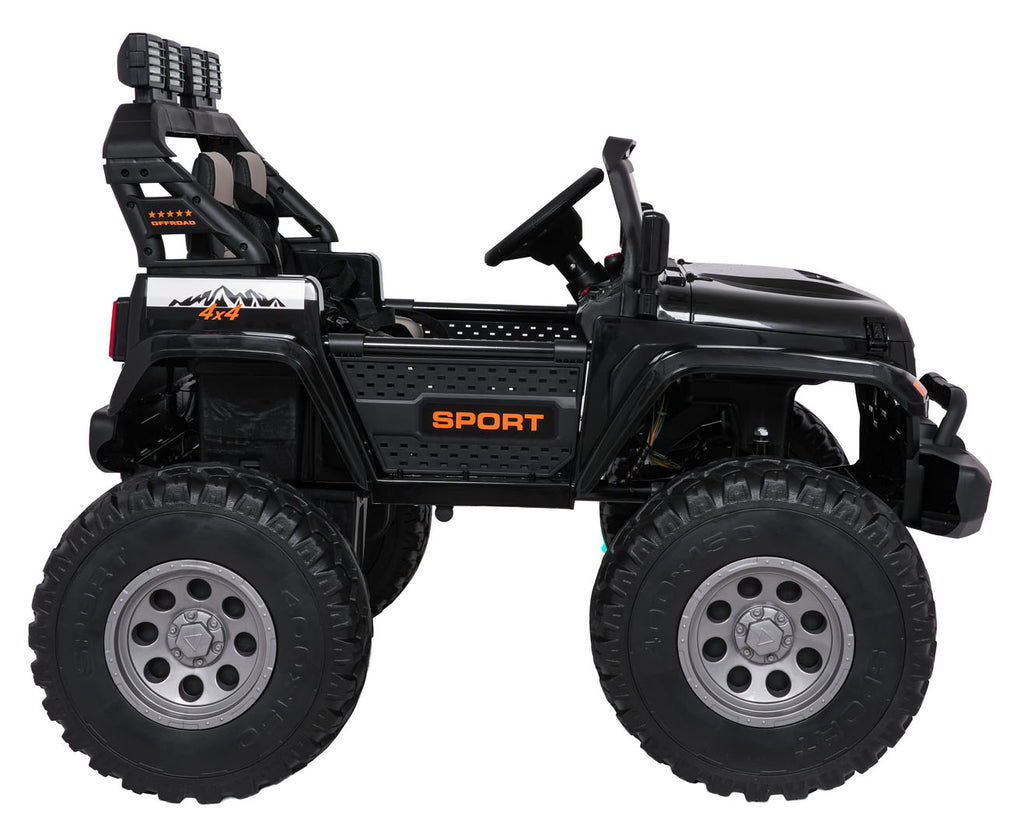 Elektrické autíčko Extreme Sport 4x4 Variable Size čierna