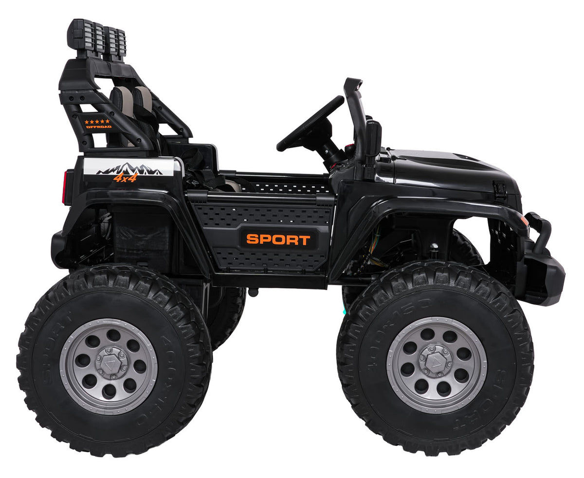 Elektrické autíčko Extreme Sport 4x4 Variable Size čierna
