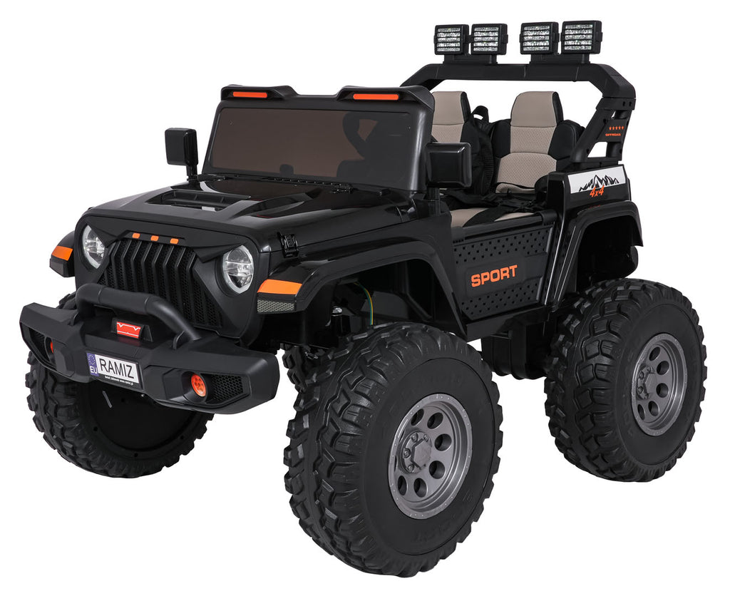 Elektrické autíčko Extreme Sport 4x4 Variable Size čierna