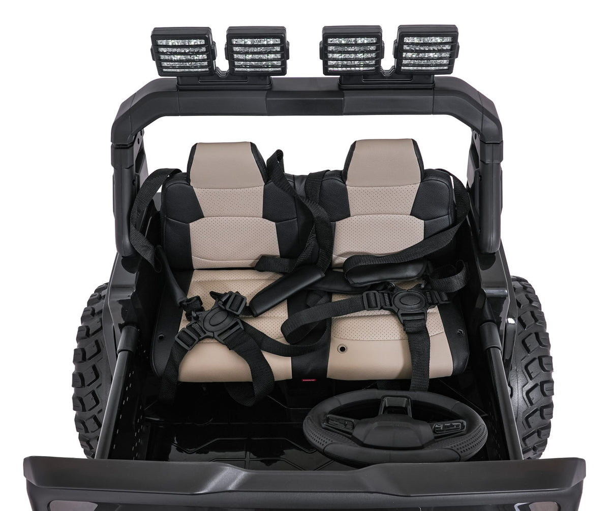 Elektrické autíčko Extreme Sport 4x4 Variable Size čierna