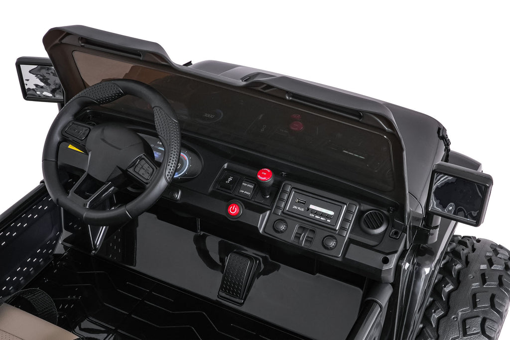 Elektrické autíčko Extreme Sport 4x4 Variable Size čierna