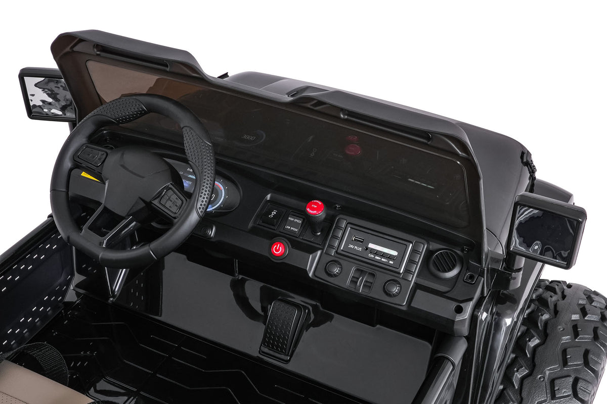 Elektrické autíčko Extreme Sport 4x4 Variable Size čierna
