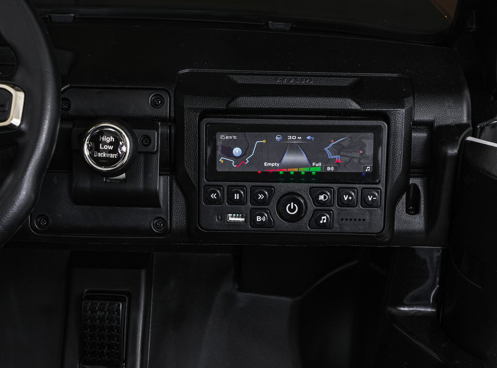 Elektrické autíčko RAM 3500 Police čierna