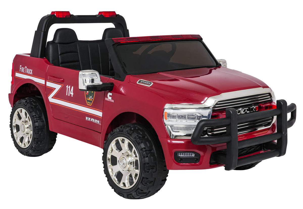 RAM 3500 Fire Department Vehicle Red