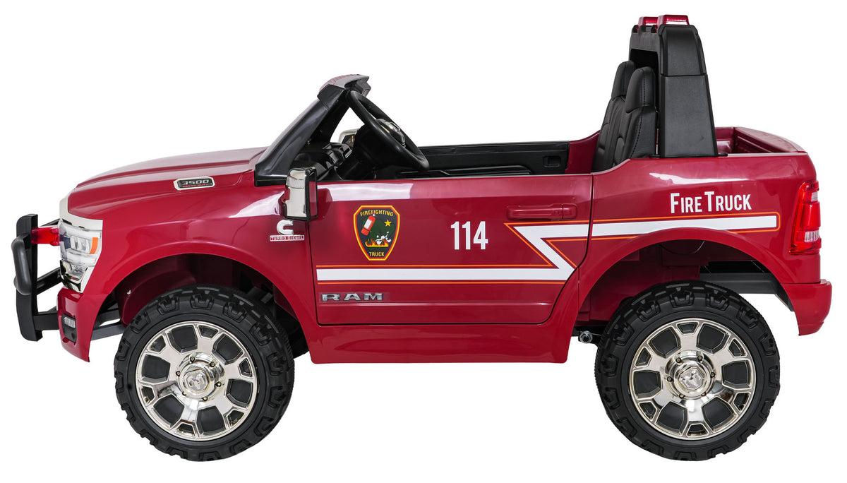RAM 3500 Fire Department Vehicle Red